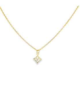 Delicate Yellow Gold Chain Necklace